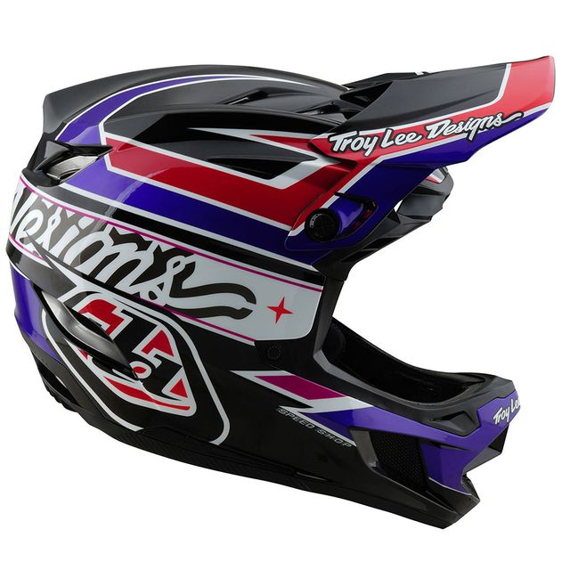 Troy Lee Designs D4 Polyacrylite Fullface-kypärä